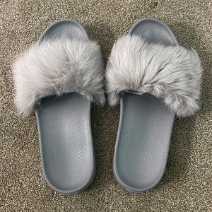 never worn ugg slides womens 8